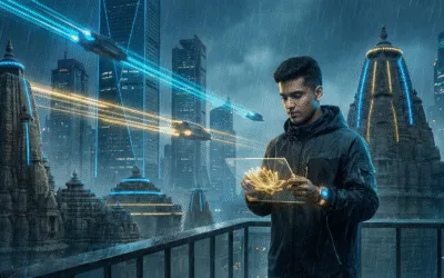 Genesis Algorithm: A Cyberpunk Sci-Fi Thriller by Vishal Sahani